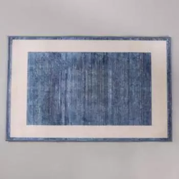 Коврик для дома Доляна «По-домашнему» , 5080 см, синий