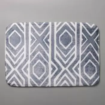 Коврик для дома Доляна «Ромбы», 4060 см