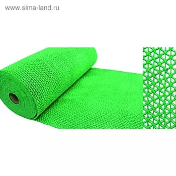 Коврик-дорожка противоскользящий "Zig-Zag" 5мм 0,9х12 м, цвет зеленый