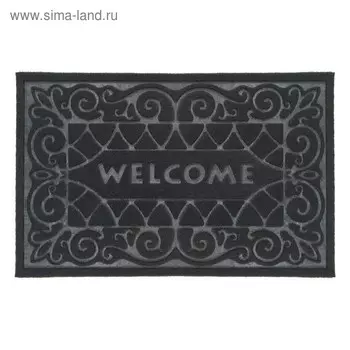 Коврик фигурный "Welcome" 40х60 см