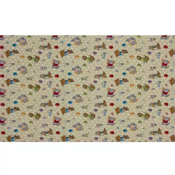 Коврик гобеленовый Gobelin, Bacchetta, 135х150 см, фуфи мульти