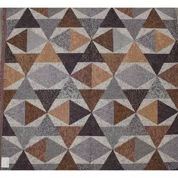 Коврик гобеленовый Luca 65 см, рисунок Грани, рулон 20 п.м.