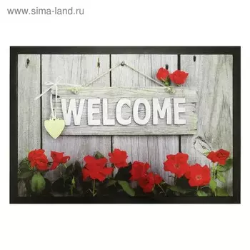 Коврик интерьерный "Welcome" 40х60 см