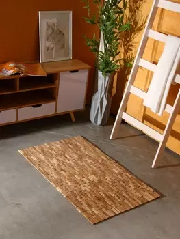 Коврик из тикового дерева, 100600.7 см