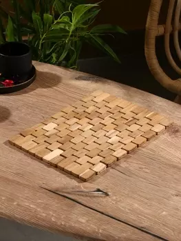 Коврик из тикового дерева, 30200.7 см