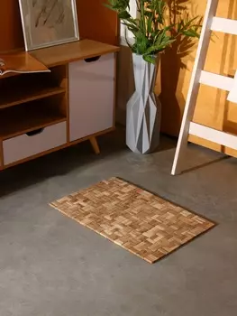 Коврик из тикового дерева, 60400.7 см