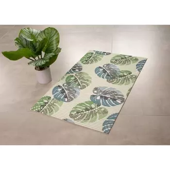 Коврик из вспененного ПВХ Garden синий/зелёный 50х80 см