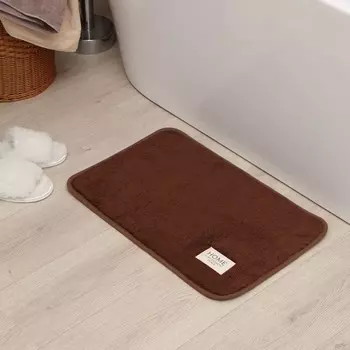 Коврик «Этель. Стиль», 4060 см, коричневый