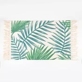 Коврик Этель "Тропики" 60х90 см, 50% хл, 50% п/э