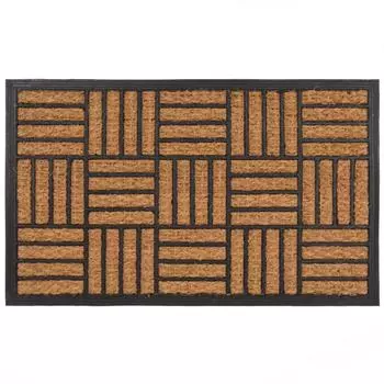 Коврик кокосовый «Паркет», 45х75 см