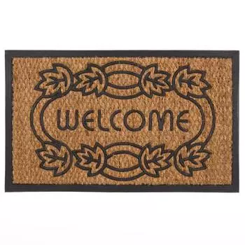 Коврик кокосовый «Вьюн Welcome», 45х75 см