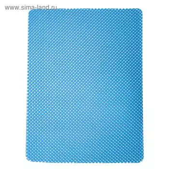 Коврик кухонный Regent inox Mat, универсальный, цвет синий