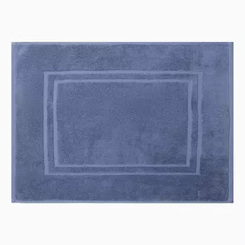 Коврик махровый «Этель» Classic, 5070 см, хлопок 100%, синий