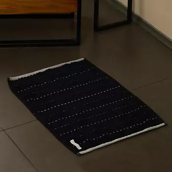 Коврик махровый SL HOME: Lines «Дарк Маре», 5070 см, хлопок 100%