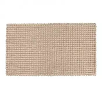 Коврик одинарный Lush, 50х80 см, цвет экрю, хлопок