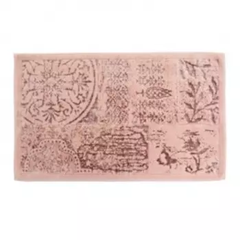 Коврик одинарный Mist, 60х100 см, цвет пудра, хлопок