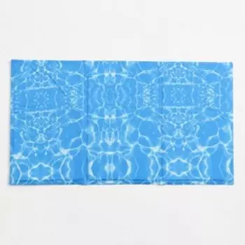 Коврик охлаждающий (гель), 90 х 50 см, волны