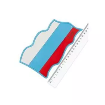 Коврик панели противоскользящий SW 190x105 мм Флаг Россия, HX-20 Flag