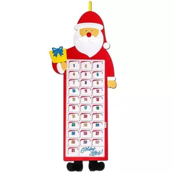 Коврик - пазл «Большой адвент. Дед Мороз», 31 день