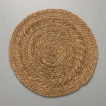 Коврик плетёный Доляна «Жгут», d=50 см