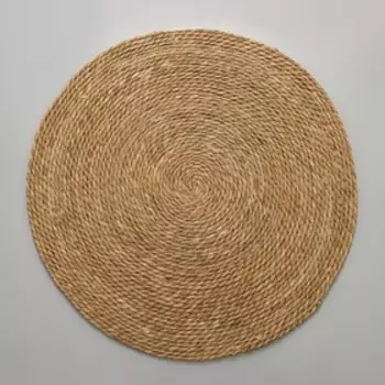 Коврик плетёный Доляна «Жгут», d=70 см