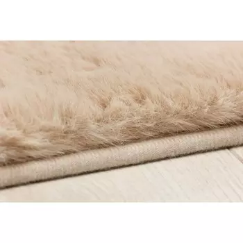 Коврик плюшевый 120х180 см, My Bunny, цвет бежевый