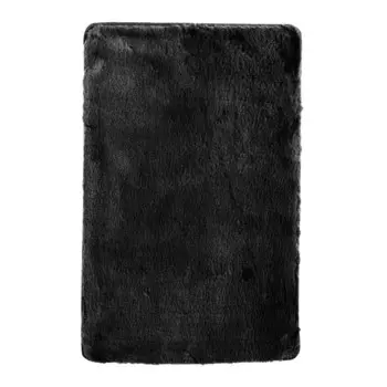 Коврик плюшевый 120х180 см, My Bunny, цвет чёрный