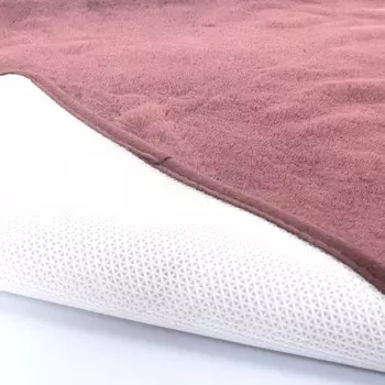 Коврик плюшевый 120х180 см, My Bunny, цвет розовый