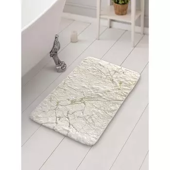 Коврик плюшевый 50х80 см, My Bunny, цвет белый Молния