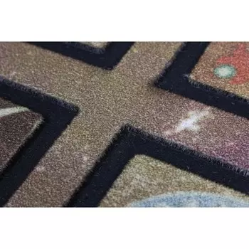 Коврик придверный флокированый 45х75 см, рисунок Ланже