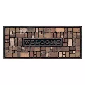 Коврик придверный Rock Wall 53х119 см