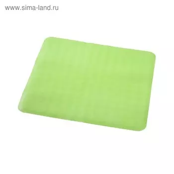 Коврик противоскользящий Basic, зеленый, 51x51 см