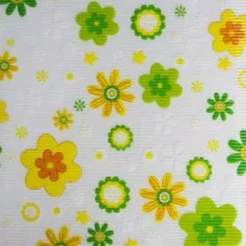 Коврик противоскользящий Доляна «Жёлтые цветы», 3090 см