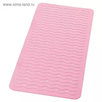 Коврик противоскользящий Playa, розовый, 38x80 см