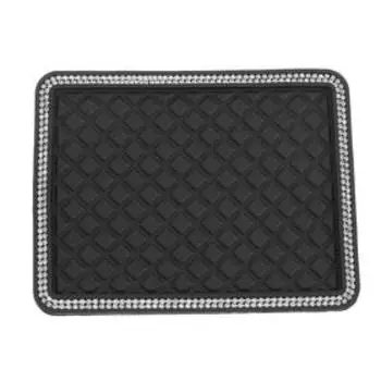 Коврик противоскользящий со стразами, 1714 см, черный