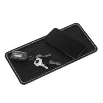 Коврик противоскользящий, стразы, 3014 см, черный