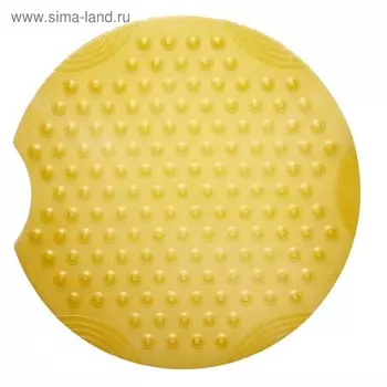 Коврик противоскользящий Tecno Ice желтый, 55 см