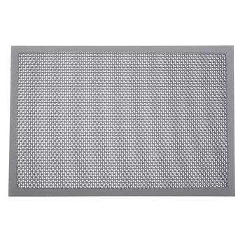 Коврик резиновый «ТВИСТ», 4060 см, h=4,5 мм, цвет серый