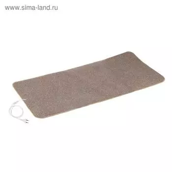 Коврик с подогревом "Тепло Крыма" КНВЛЗ-120, №1 (F), 60-120 Вт, 150х65 cм, коричневый