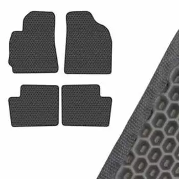 Коврик салона SKYWAY, CHERY TIGGO, 2006-2013, левый руль 4шт, EVA Серый, S01706115