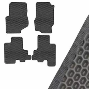 Коврик салона SKYWAY, CHEVROLET TRAIL BLAZER, 2001-2008, левый руль 4шт, EVA Серый, S01706126