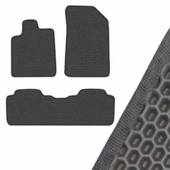 Коврик салона SKYWAY, CITROEN C 5, 2004-2007, левый руль 3шт, EVA Серый, S01706130