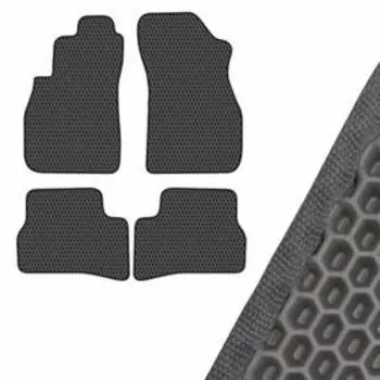 Коврик салона SKYWAY, HYUNDAI ACCENT, 2000, левый руль 4шт, EVA Черный, S01705184