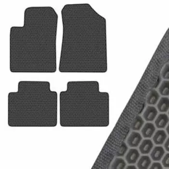 Коврик салона SKYWAY, HYUNDAI GRANDEUR, 2012, левый руль 4шт, EVA Черный, S01705196