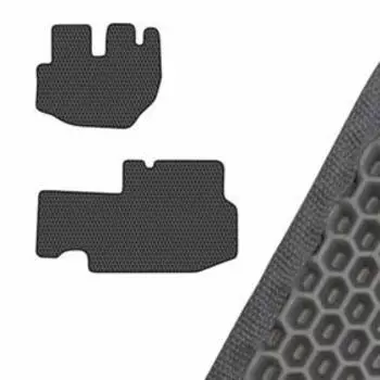 Коврик салона SKYWAY, HYUNDAI PORTER 2004, левый руль 2шт, EVA Серый, S01706205