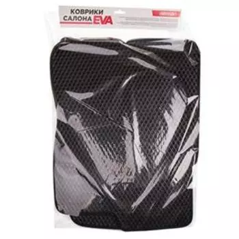 Коврик салона SKYWAY, KIA CEED, 2007-2012, левый руль 4шт, EVA Черный, S01705234