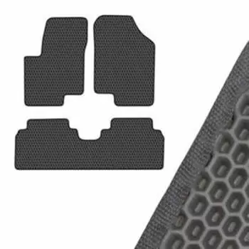 Коврик салона SKYWAY, KIA VENGA, 2009, левый руль 3шт, EVA Серый, S01706256