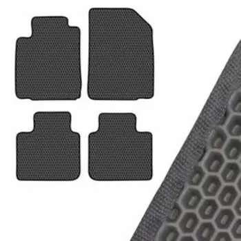 Коврик салона SKYWAY, LEXUS ЕS-350, 2007, левый руль 4шт, EVA Черный, S01705284