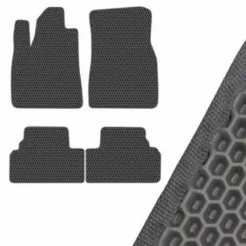 Коврик салона SKYWAY, LEXUS RX 350, 2014, левый руль 3шт, EVA Черный, S01705281