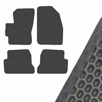 Коврик салона SKYWAY, MAZDA 3, 2003-2008, левый руль 4шт, EVA Черный, S01705288